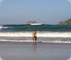 Boy Surfing