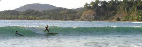Surfers Walking on the beach