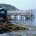 Plummer's Wharf, Sebasco, Maine - Andrea Brand Photo